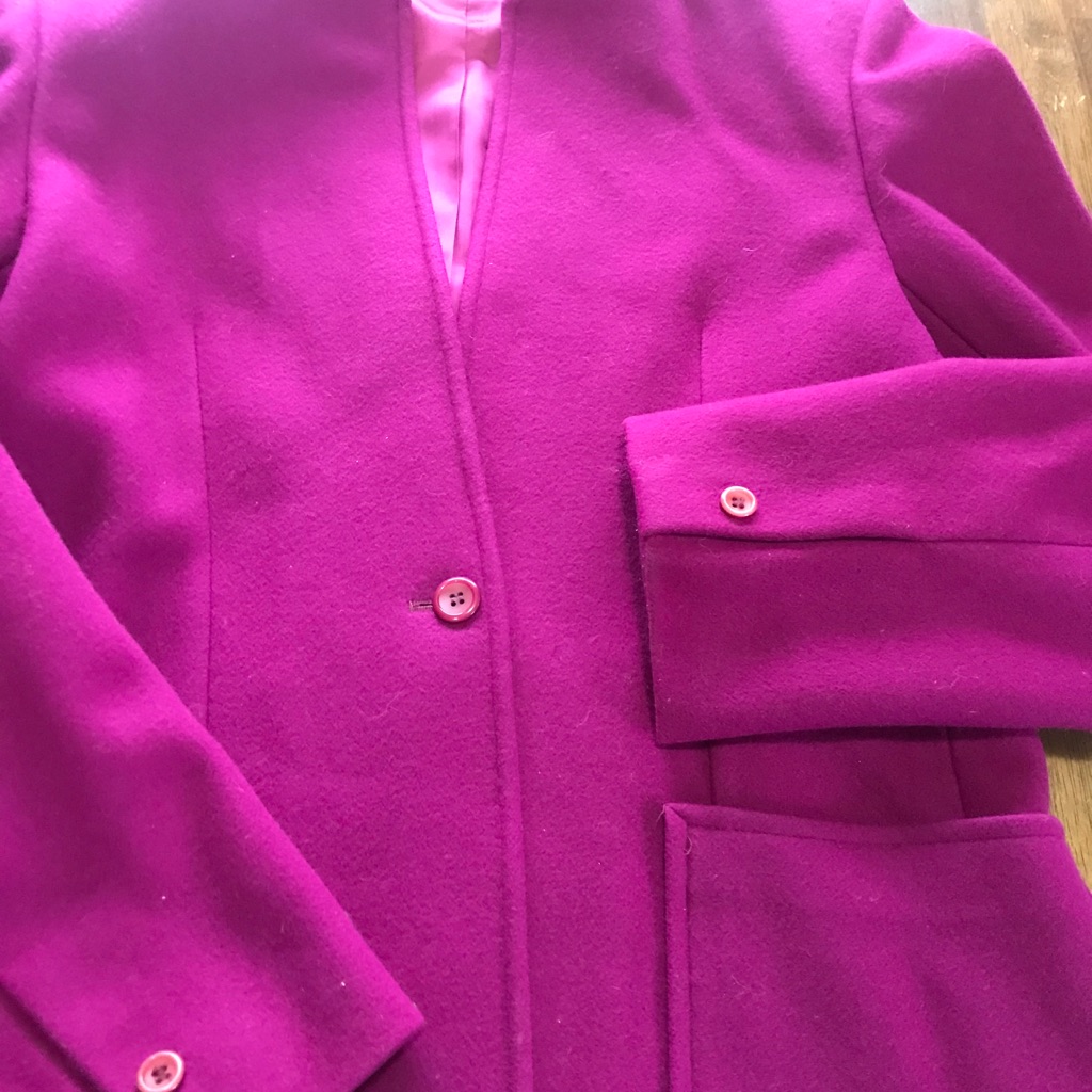 Halston Iii Vintage 1980s Wool Blazer